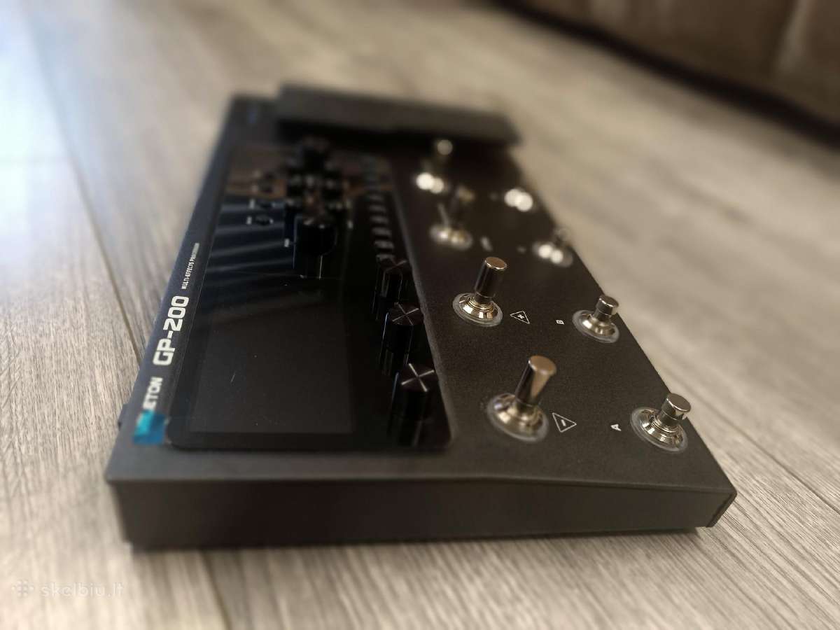 Valeton Gp-200 procesorius el. gitarai - nuotraukos Nr. 5