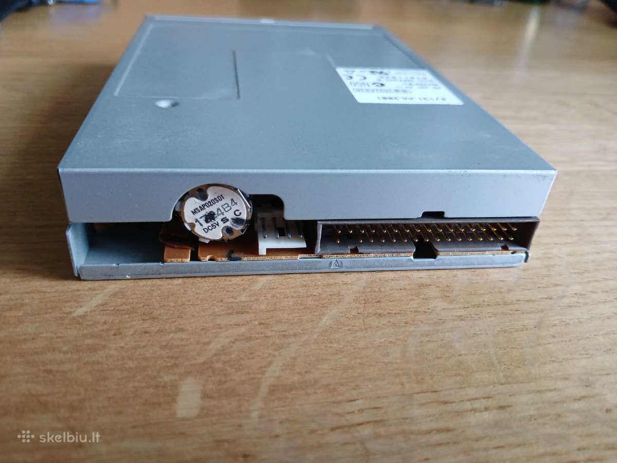 Sony Mpf920e 3,5" diskelio įrenginys + diskeliai - nuotraukos Nr. 4