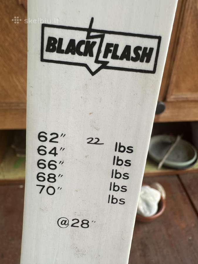Surenkamas medinis lankas „Black Flash“ (22 lbs) - nuotraukos Nr. 2