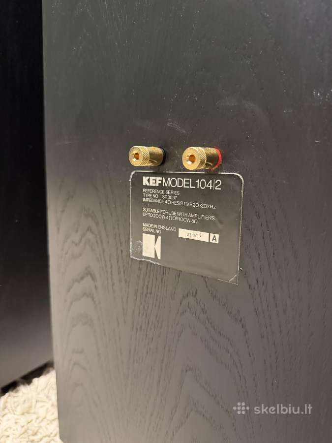Kolonėlės Kef 104/2 - nuotraukos Nr. 10
