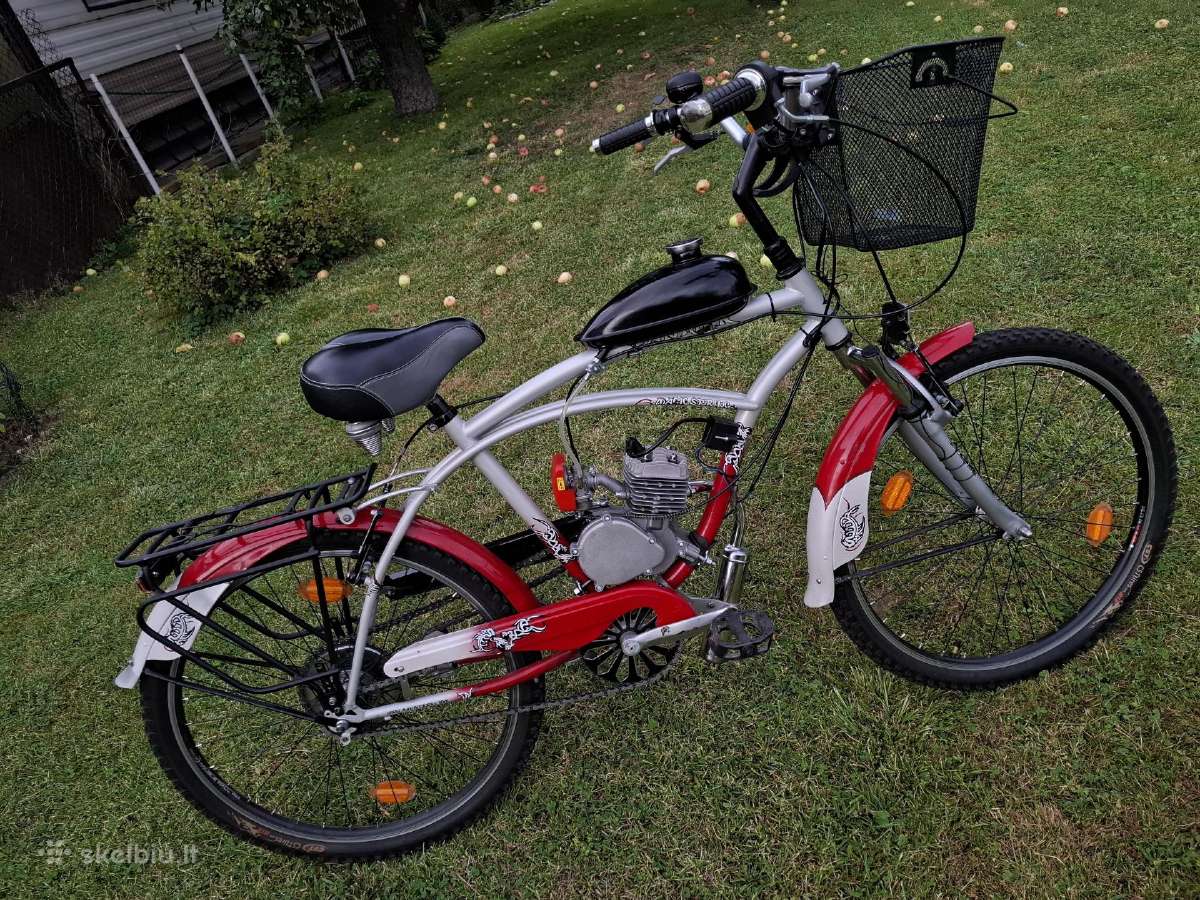 Motorinis dviratis 80cc - nuotraukos Nr. 2