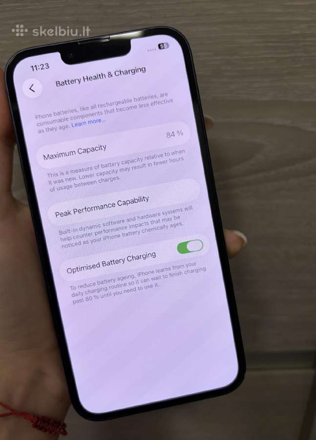 iPhone 13 128gb Midnight - nuotraukos Nr. 5