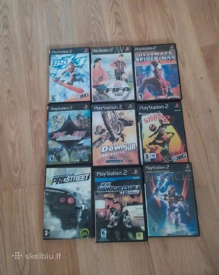 Playstation 2 kompiuteriniai žaidimai - nuotraukos Nr. 2