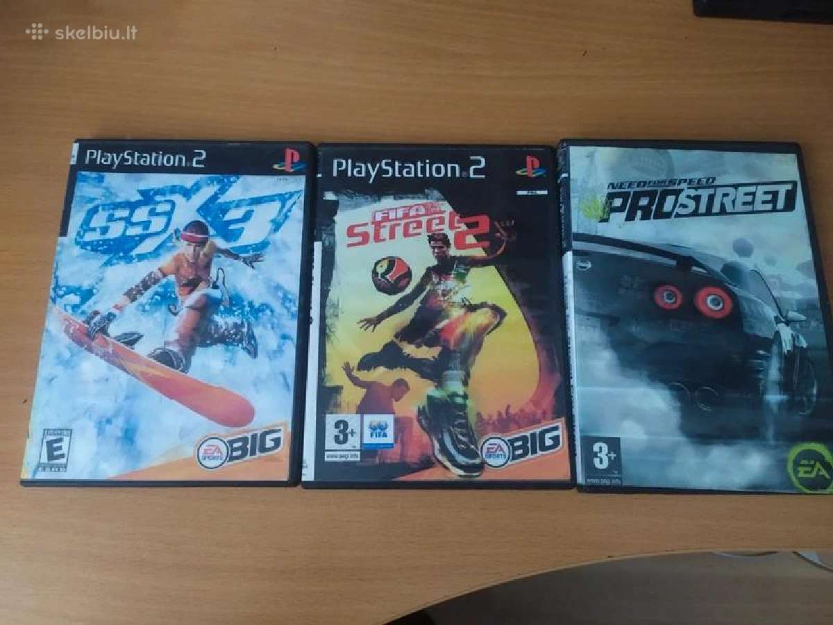 Playstation 2 kompiuteriniai žaidimai - nuotraukos Nr. 3
