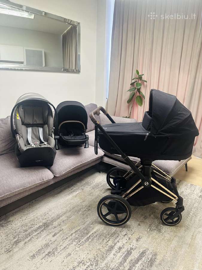 Cybex e-priam vežimėlio komplektas + dovana - nuotraukos Nr. 2