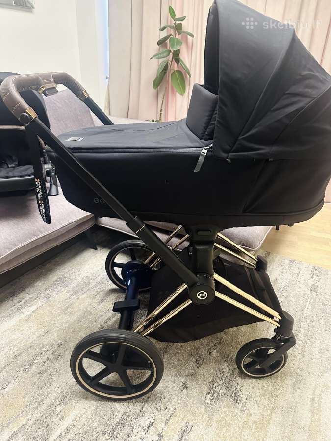 Cybex e-priam vežimėlio komplektas + dovana - nuotraukos Nr. 3
