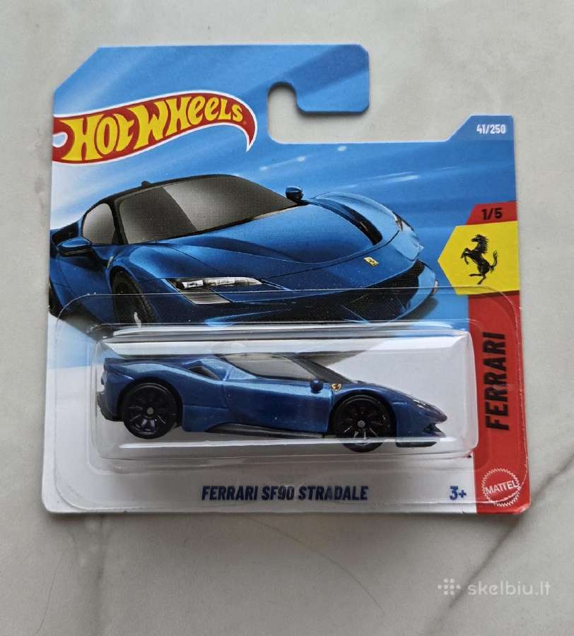 Hot Wheels Ferrari Sf90 Stradale - nuotraukos Nr. 3