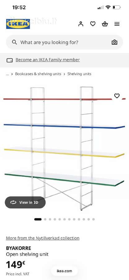 Ikea lentyna – puikios būklės - nuotraukos Nr. 5
