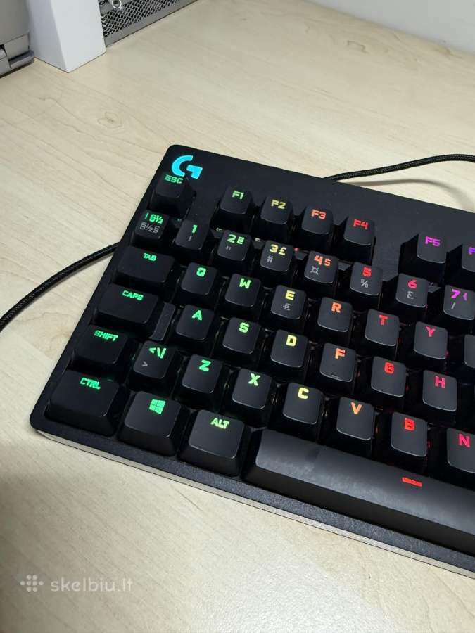 Logitech G Pro (Tkl) Gaming mechaninė klaviatūra - nuotraukos Nr. 2