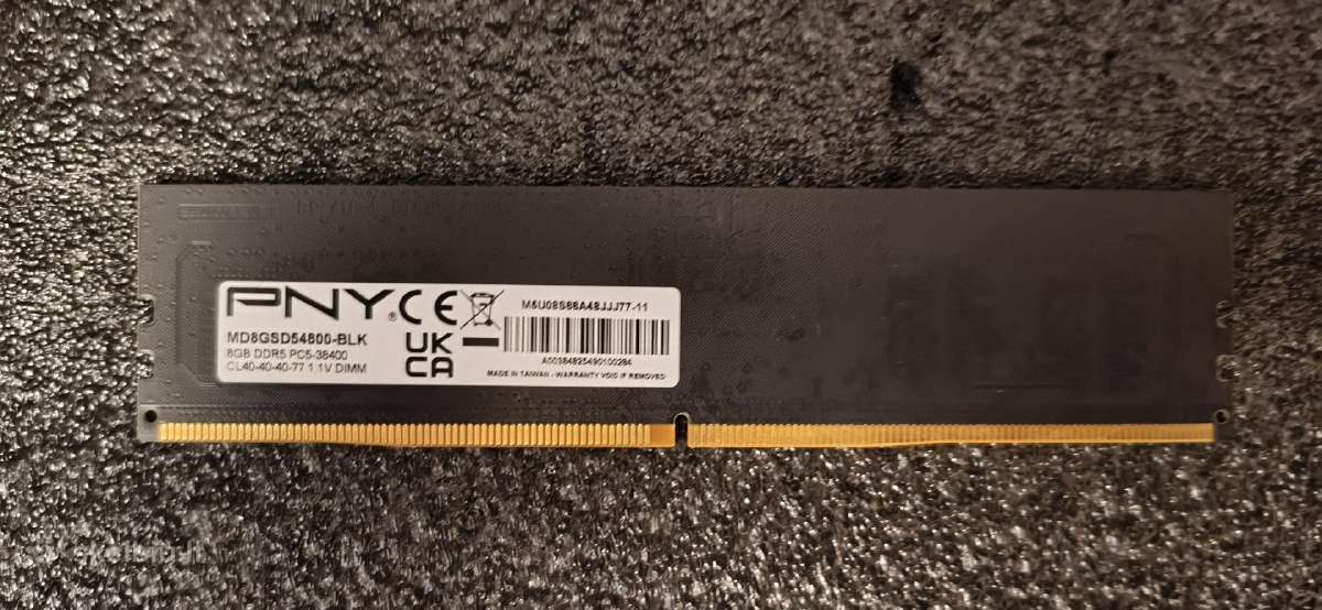 RAM Pny Performance Ddr5 8gb 4800mhz Nauja - nuotraukos Nr. 2