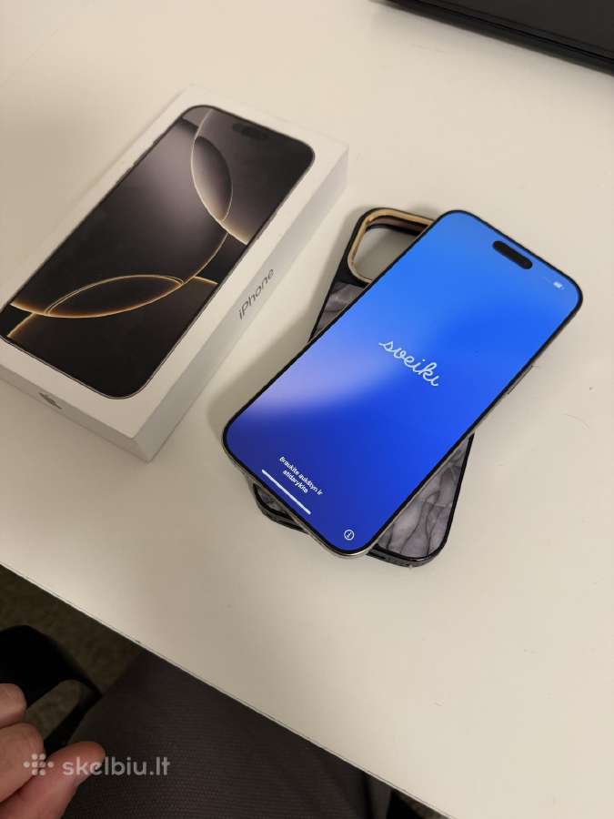 iPhone 16 Pro Max 256gb - nuotraukos Nr. 2