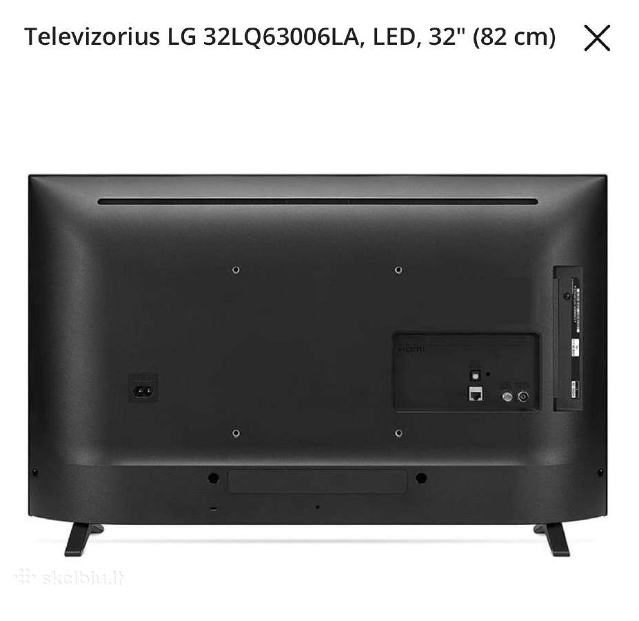 Televizorius LG 32lq63006la, LED, 32" (82 cm) - nuotraukos Nr. 3
