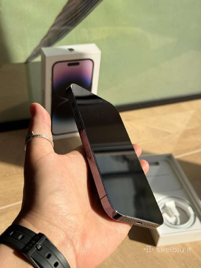 iPhone 14 Pro 128gb 85% deep purple - nuotraukos Nr. 2