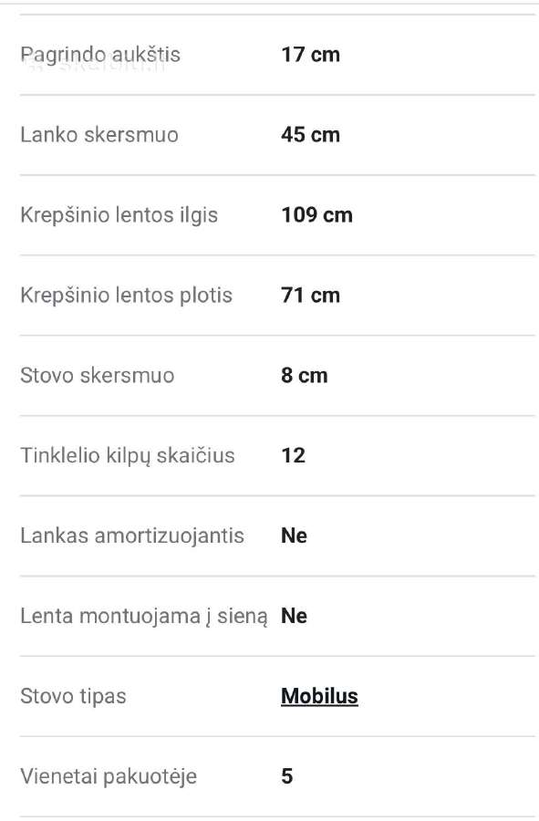 Krepšinio stovas - nuotraukos Nr. 7