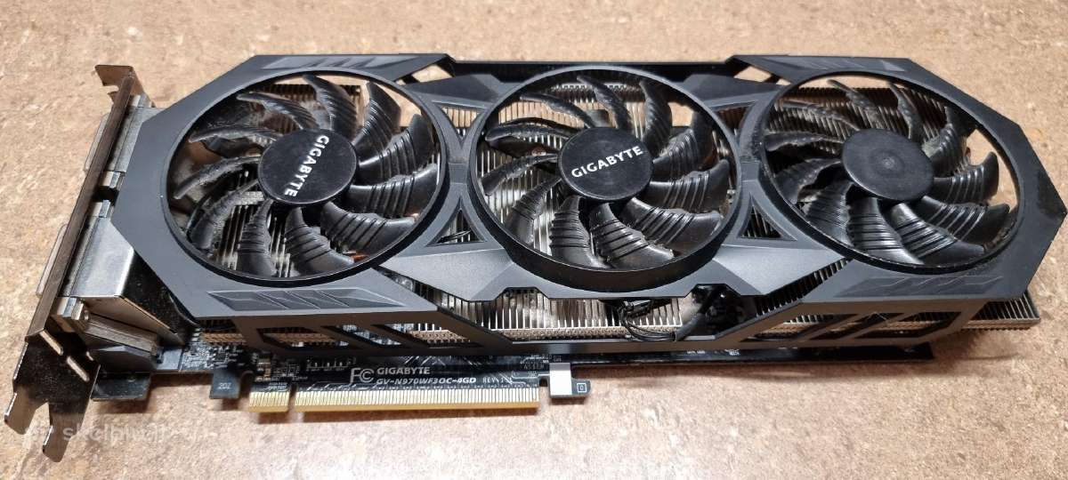 Gtx 970wf3 Oc Gigabyte - nuotraukos Nr. 2