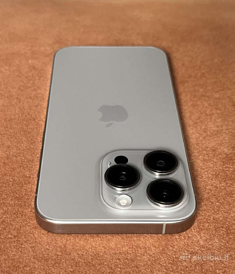 iPhone 15 Pro 256gb su dokumentais/garantija - nuotraukos Nr. 13