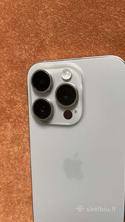 iPhone 15 Pro 256gb su dokumentais/garantija - nuotraukos Nr. 6