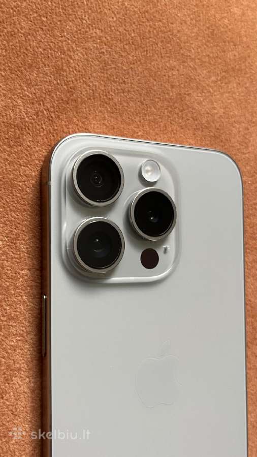 iPhone 15 Pro 256gb su dokumentais/garantija - nuotraukos Nr. 7