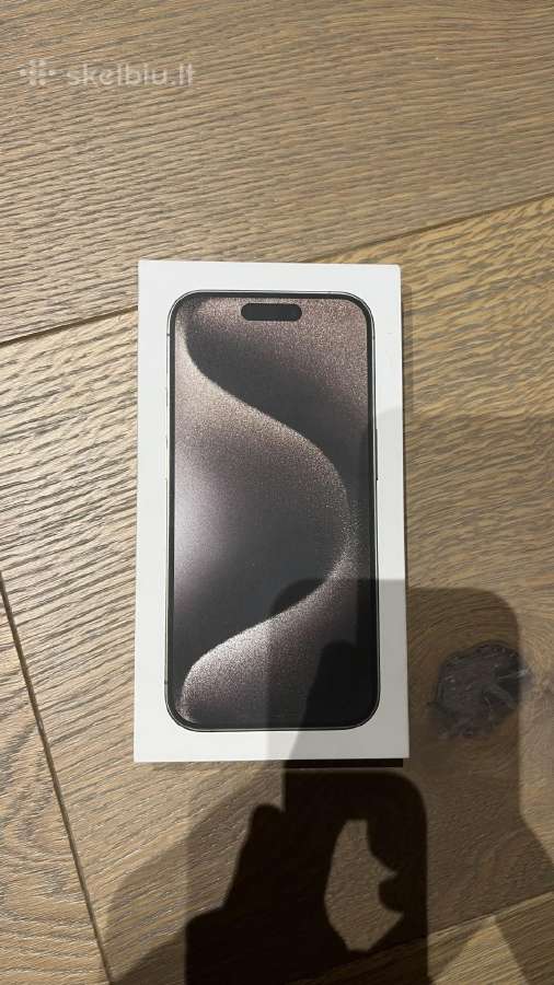 iPhone 15 Pro 256gb su dokumentais/garantija - nuotraukos Nr. 15