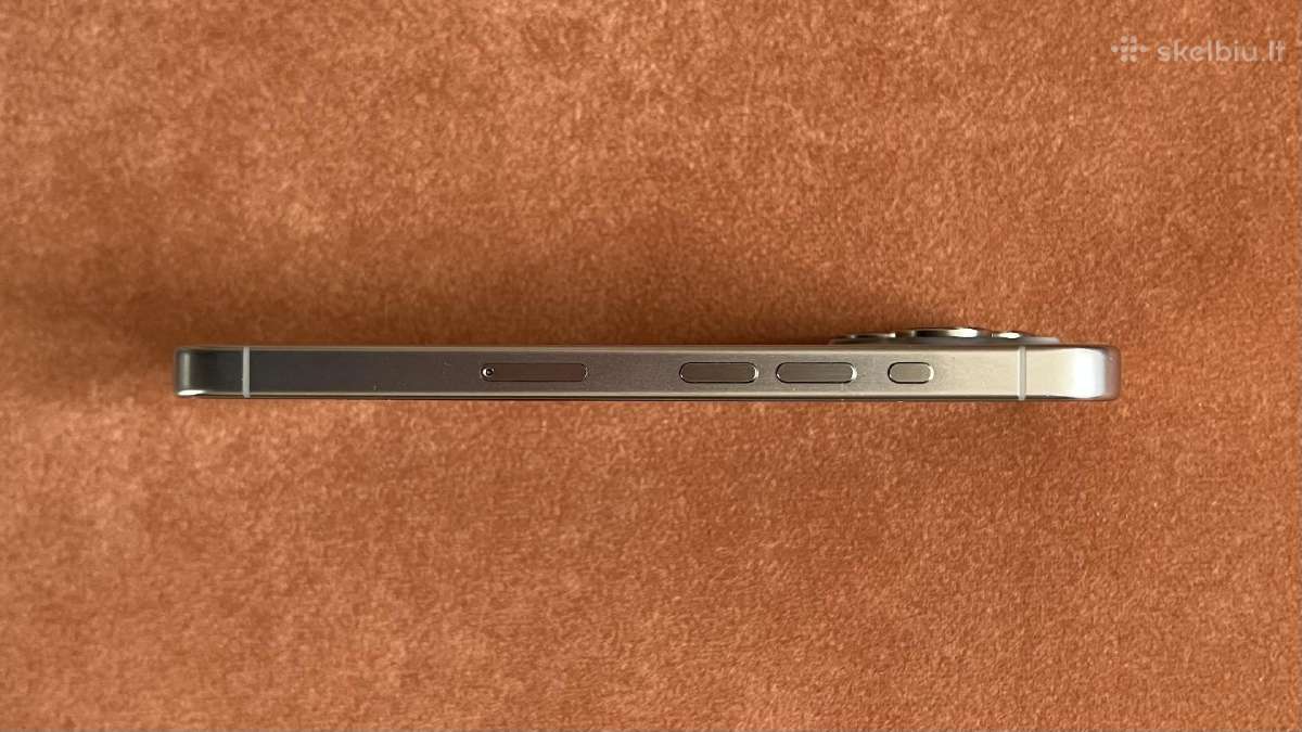 iPhone 15 Pro 256gb su dokumentais/garantija - nuotraukos Nr. 9