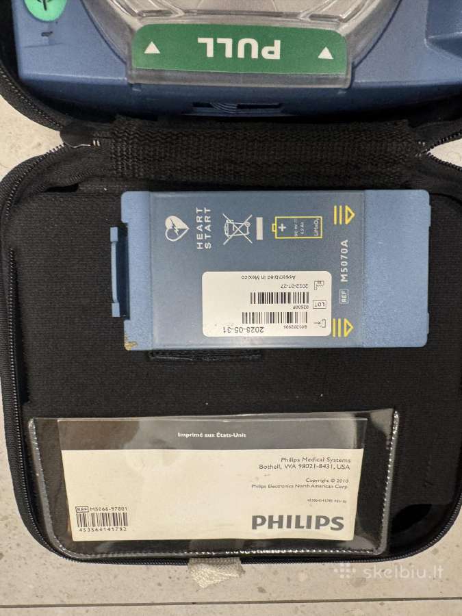 Phillips Heartstart S1 defibriliatoriai - nuotraukos Nr. 3