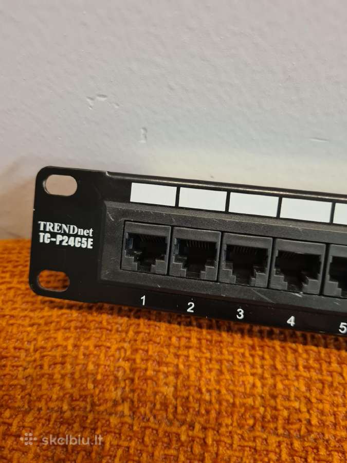 19" Komutacinė panelė Trendnet Tc-p24c5e - nuotraukos Nr. 2
