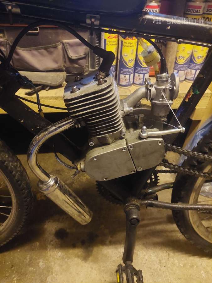 100cc motorinis dviratis. - nuotraukos Nr. 7