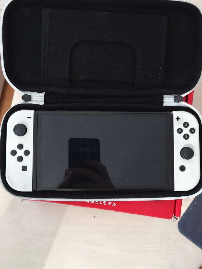 Nintendo switch oled 64gb + Zelda Totk - nuotraukos Nr. 3