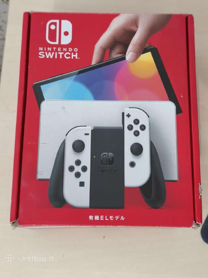Nintendo switch oled 64gb + Zelda Totk - nuotraukos Nr. 4