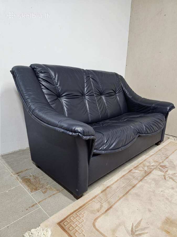 Odinė sofa-lova(išsiskleidžia) - nuotraukos Nr. 2