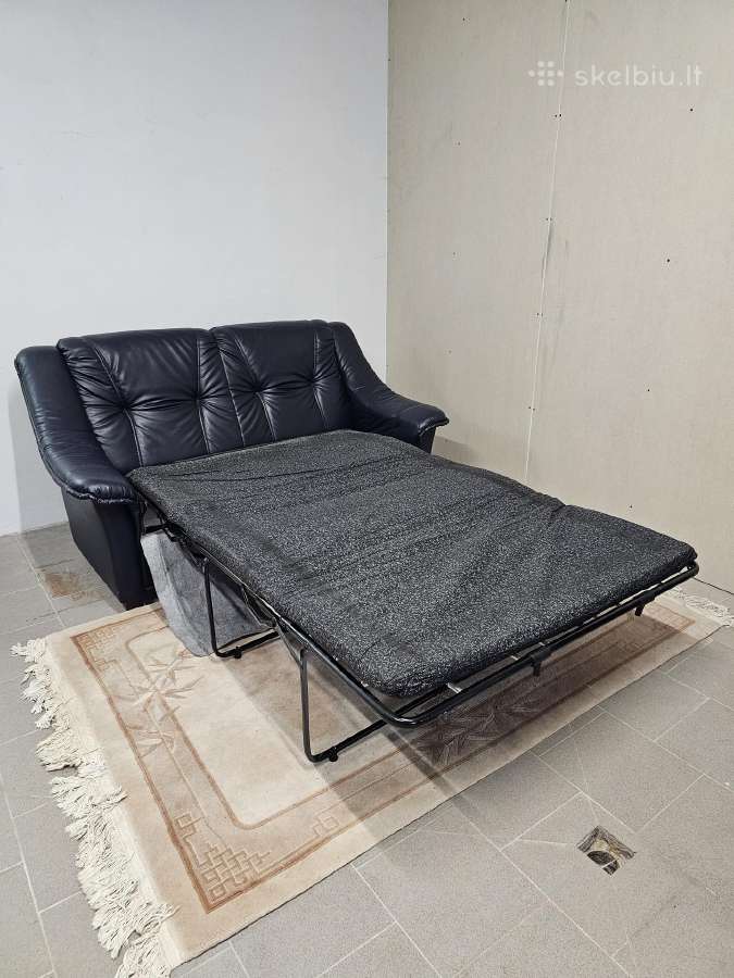 Odinė sofa-lova(išsiskleidžia) - nuotraukos Nr. 4
