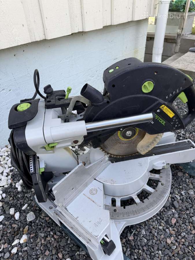 Festool Kapex Ks 120 Eb Skersinio pjovimo staklės - nuotraukos Nr. 2