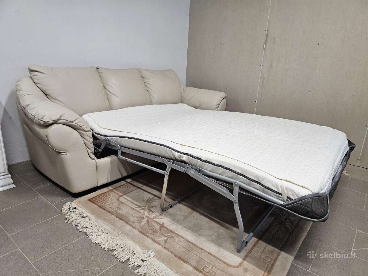 Odinė sofa-lova(išsiskleidžia) - nuotraukos Nr. 2
