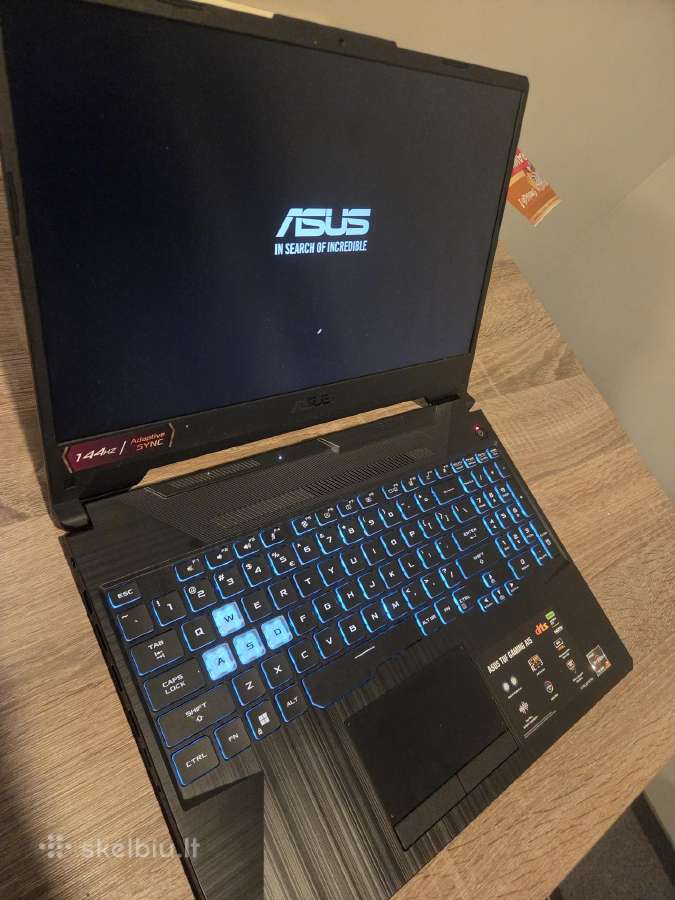 Asus Tuf Gaming A15 - nuotraukos Nr. 2