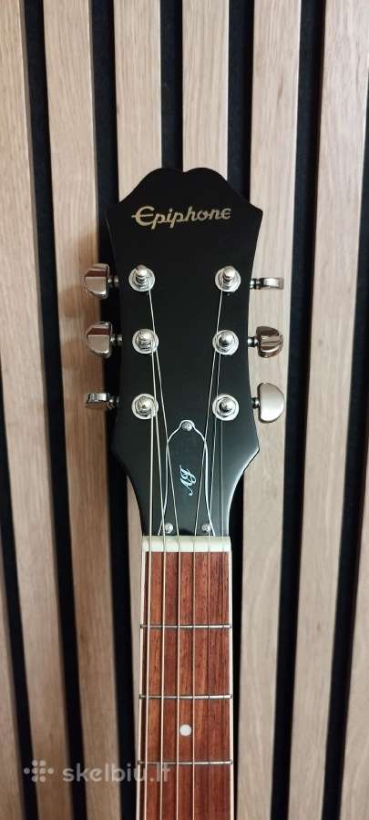 Epiphone Aj-220s/MB – puiki būklė + Fender dėklas - nuotraukos Nr. 3