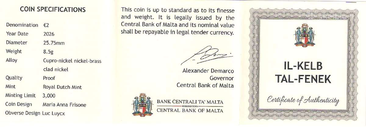 Malta 2026 Faraonų šuo Proof - nuotraukos Nr. 6