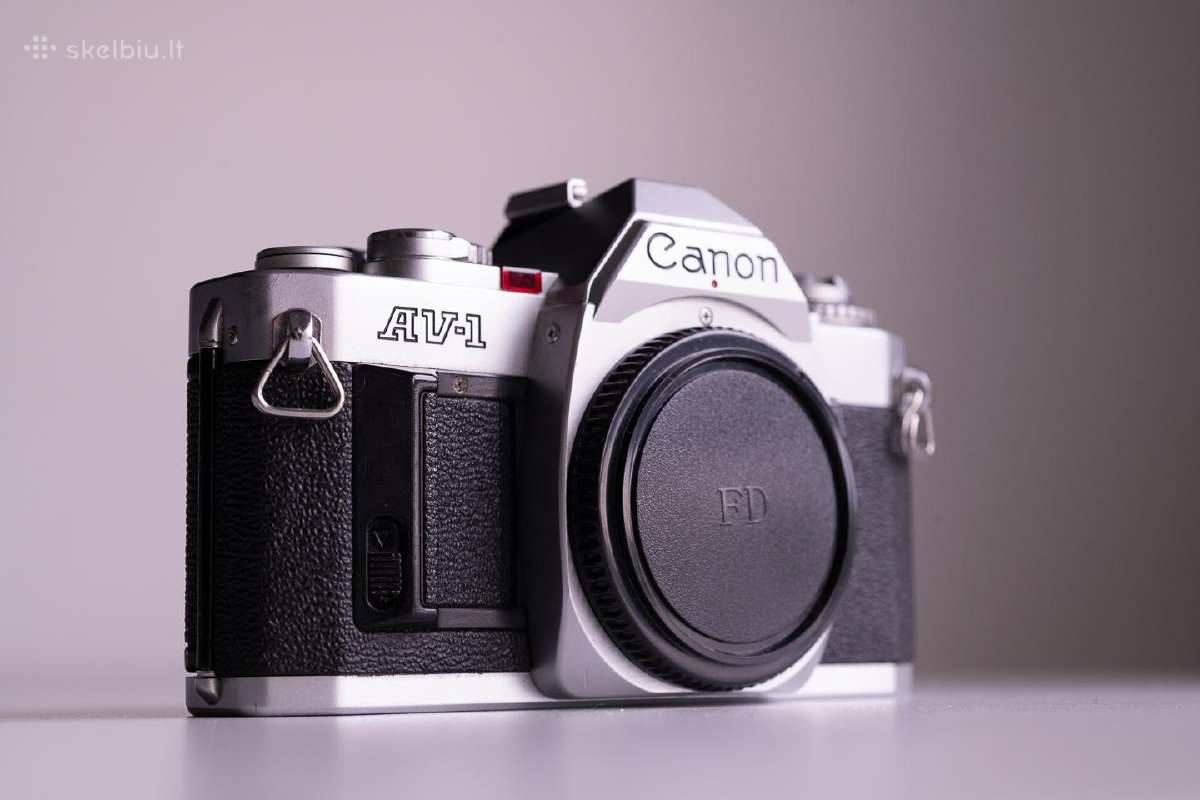 Juostinis fotoaparatas Canon AV-1 - nuotraukos Nr. 3