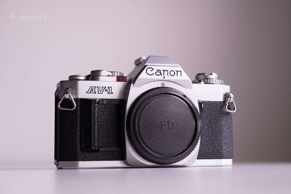 Juostinis fotoaparatas Canon AV-1 - nuotraukos Nr. 2