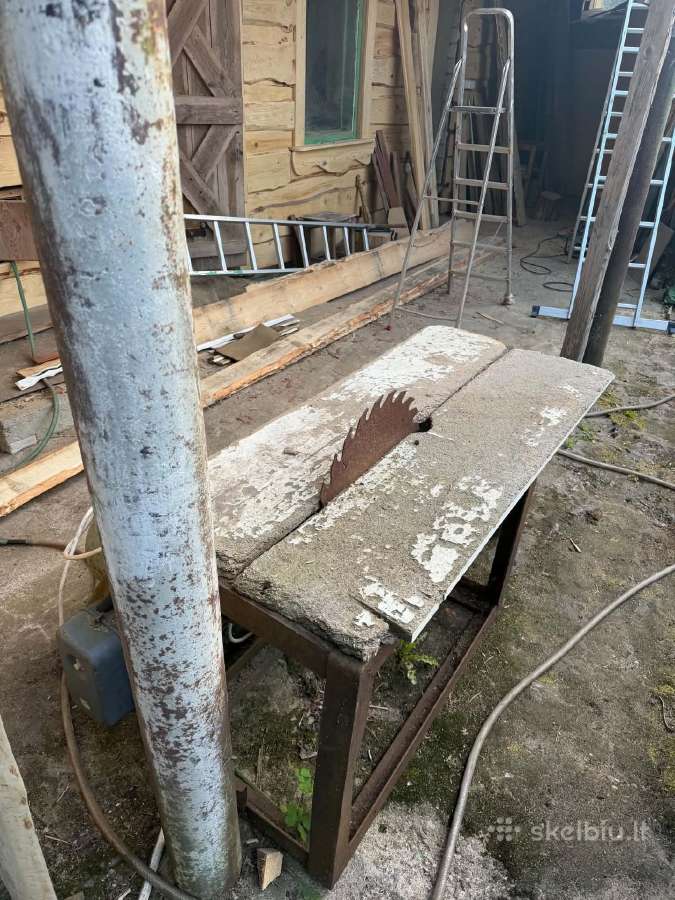 Parduodamos medžio pjovimo staklės - nuotraukos Nr. 4