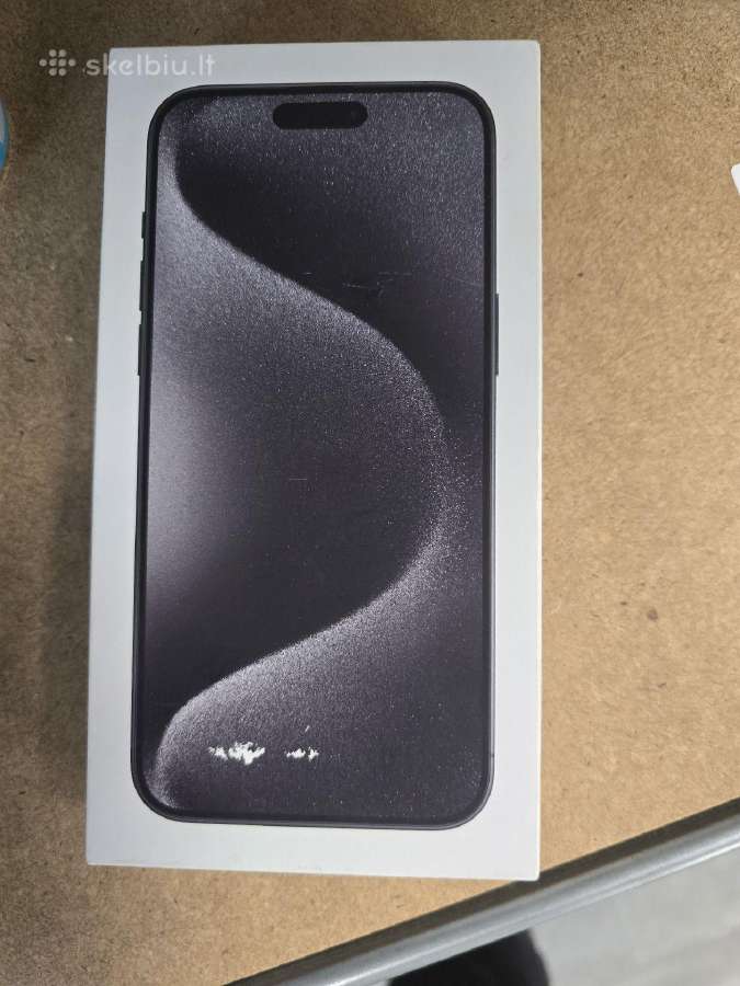 Apple iPhone 15 Pro Max 5G 512gb Black Titanium - nuotraukos Nr. 3