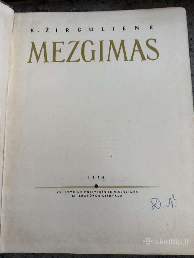 Mezgimas 1958 - nuotraukos Nr. 2