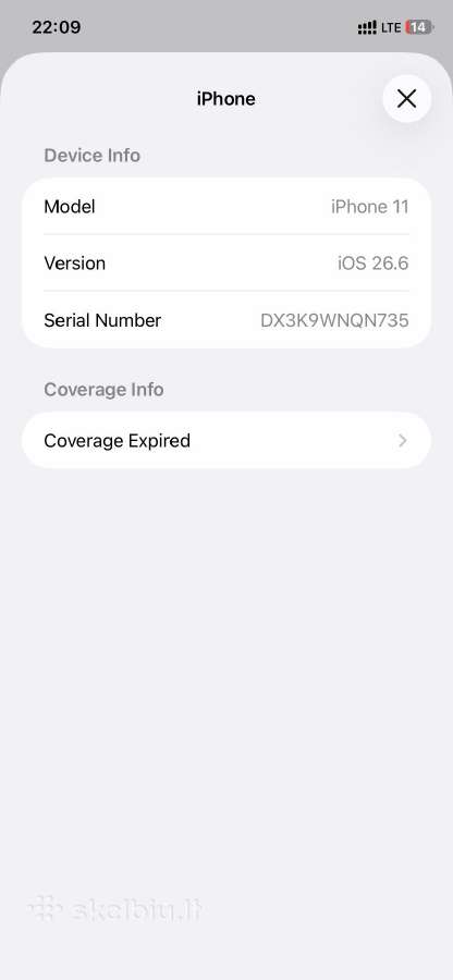 iPhone 11, 64gb Black - nuotraukos Nr. 5