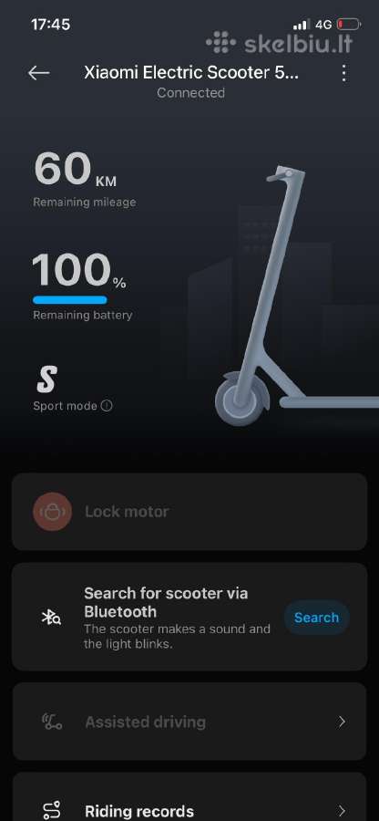 Xiaomi Electric Scooter 5 Pro – praktiškai naujas - nuotraukos Nr. 5