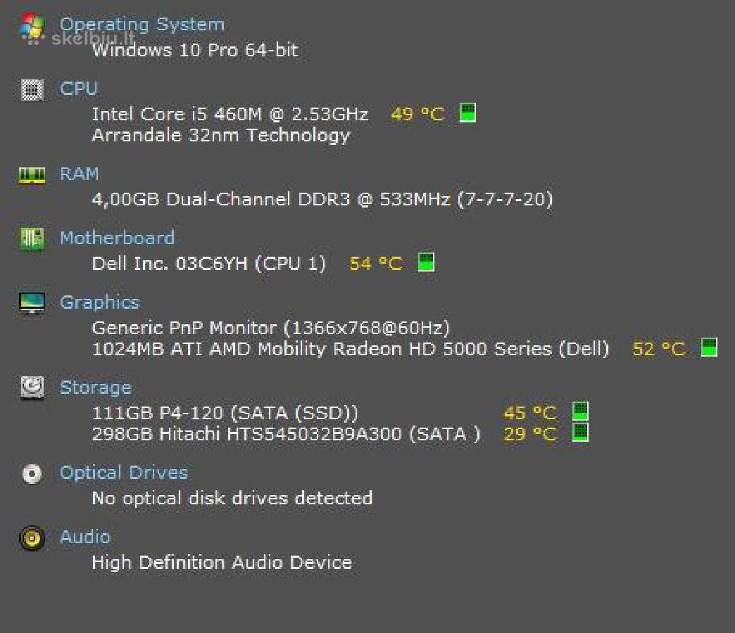 Dell Inspiron N5010 - nuotraukos Nr. 4