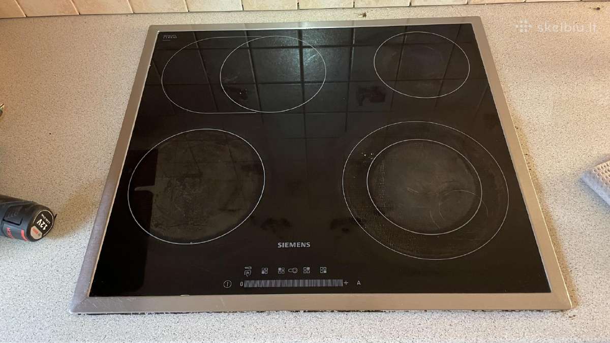 Siemens elektrinė kaitlentė - nuotraukos Nr. 2