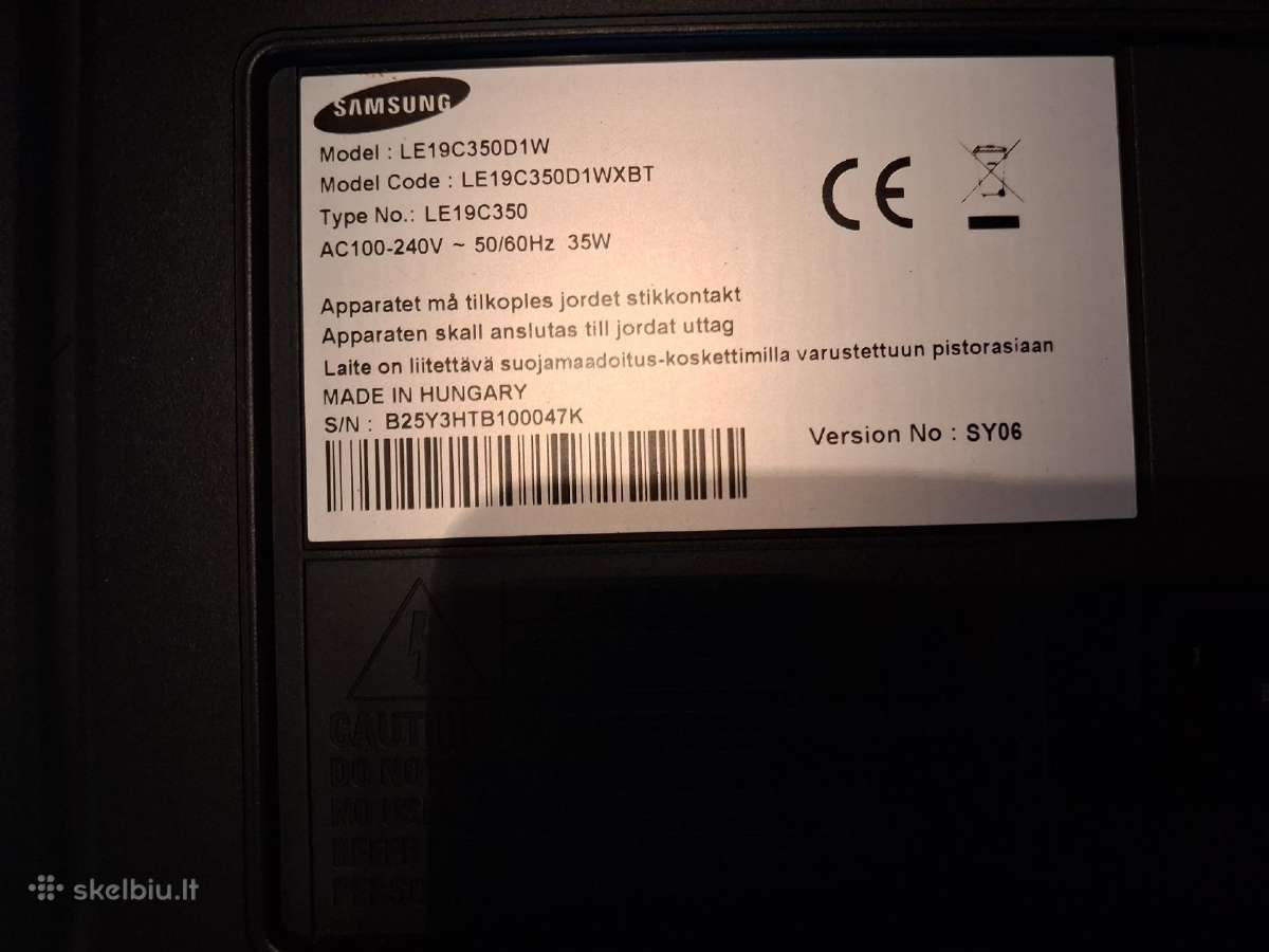 Televizorius Samsung 32" - nuotraukos Nr. 3
