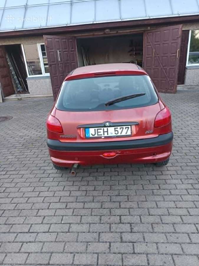 Peugeot 206 automatas - nuotraukos Nr. 5
