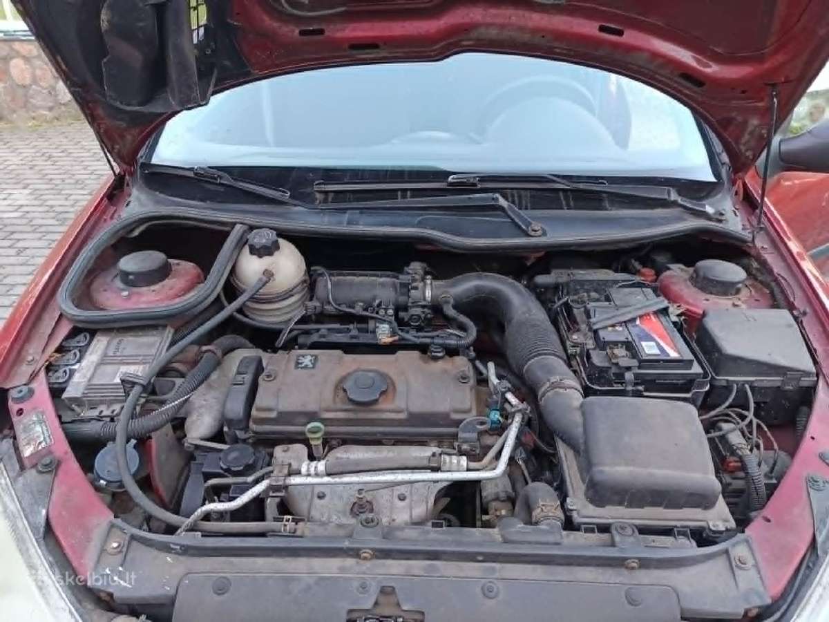 Peugeot 206 automatas - nuotraukos Nr. 8