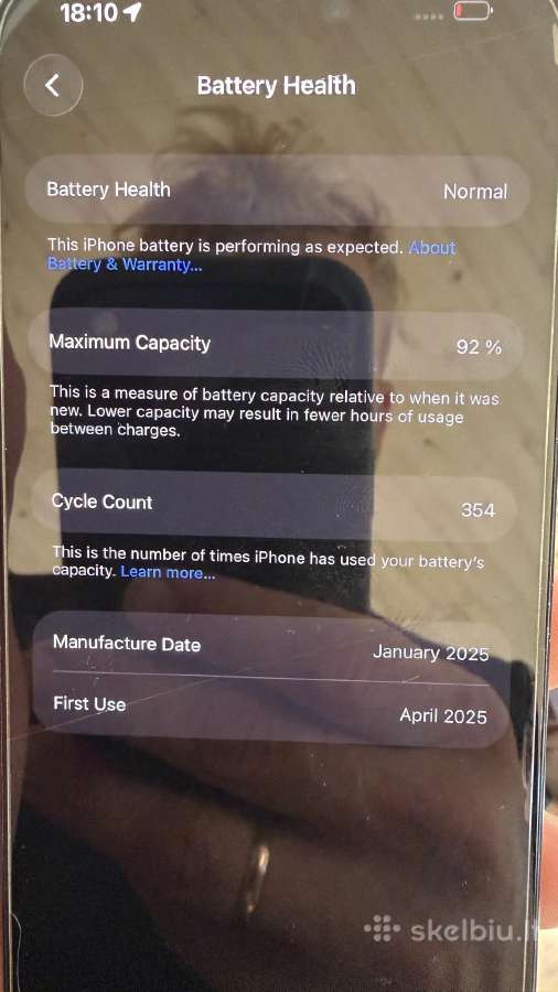iPhone 16 pro 512gb, Titanium - nuotraukos Nr. 7