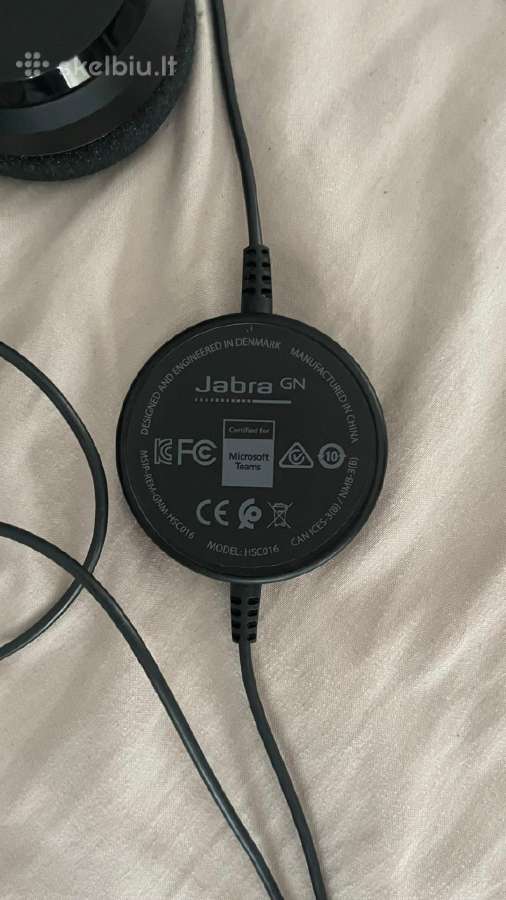 Jabra evolve usb ausinės - nuotraukos Nr. 2